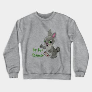 Hip Hop Dancer - Bunny Rabbit Crewneck Sweatshirt